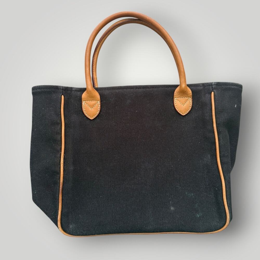 Ralph Lauren Canvas and Leather Tote - Picture 2 of 10